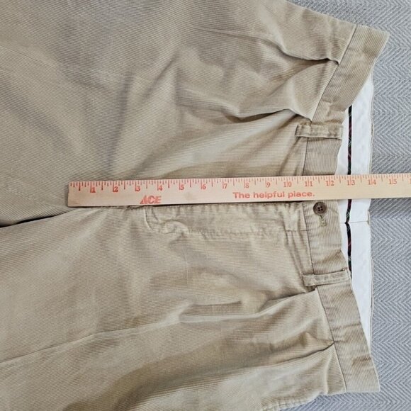 VTG 90s Polo Golf Ralph Lauren Mens 36x30 Corduroy Fairway Pants Pleated Cords - Picture 5 of 16